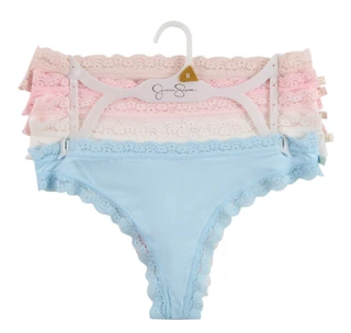 Thumbnail 1: Jessica Simpson Women's 5 Pk Ultra Flirty Thongs 