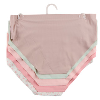 Thumbnail 2: Laura Ashley Women's 5 Pk No-Show Panties 