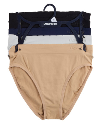 Thumbnail 1: Lands End Women's  5 Pk Soft Fit Seamless Bikinis 