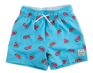 Thumbnail 2: Abercrombie & Fitch Boys Watermelon Print Swim Shorts 