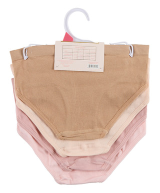 Thumbnail 4: Catherine Malandrino Girls 4 Pk Seamless Ribbed Briefs 