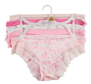 Thumbnail 1: Jessica Simpson Women's 5 Pk Tanga Fit Panties 