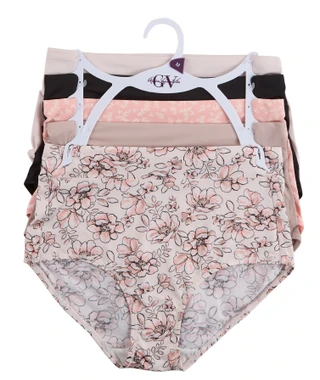 Thumbnail 1: Gloria Vanderbilt Women's 5 Pk Everyday Microfiber Briefs 
