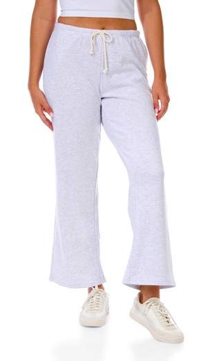 Thumbnail 1: Pink Rose Juniors Wide Leg Joggers 