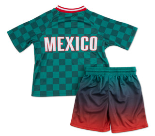 Thumbnail 2: Umbro Little Boys 2 Pc Mexico Soccer Jersey Shorts Set 