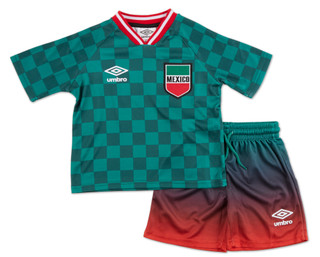 Thumbnail 1: Umbro Little Boys 2 Pc Mexico Soccer Jersey Shorts Set 