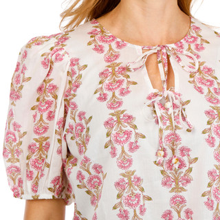 Thumbnail 3: Parker Women's Puff Sleeve Floral Top 