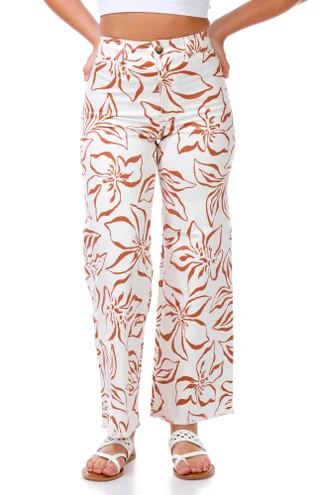 Thumbnail 1: BILLABONG Juniors Free Fall Print Twill Pants 