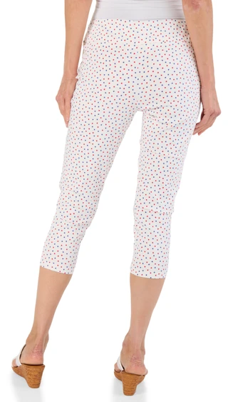 Thumbnail 2: Kate Park Women's Petite Comfort Stretch Capris 