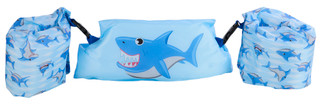 Thumbnail 3: BH Brands Kids’ 3‑Piece Swim Float Set – Shark Print 