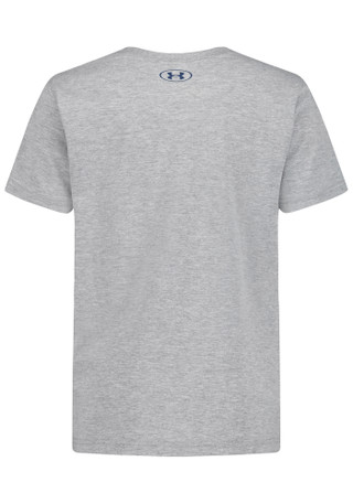 Thumbnail 2: Under Armour Big Boys Bark Stacked Logo Performance Graphic T-Shirt 
