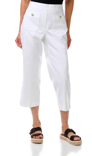 Thumbnail 1: Counterparts Women's Crest Button Capris 
