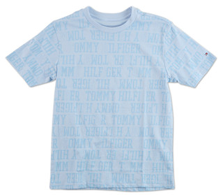 Thumbnail 1: Tommy Hilfiger Boys Brand Outline T-Shirt 