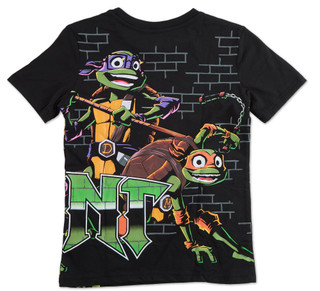 Thumbnail 3: Teenage Mutant Ninja Turtles Boys TMNT Wrap Around T-Shirt 