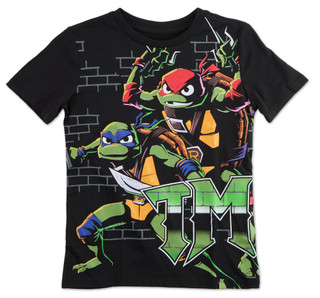 Thumbnail 2: Teenage Mutant Ninja Turtles Boys TMNT Wrap Around T-Shirt 