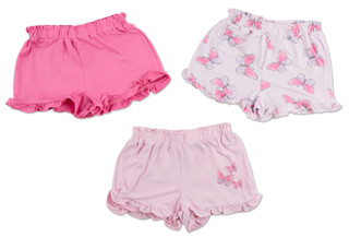 Thumbnail 1: Btween Little Girls 3 Pk Shorts 