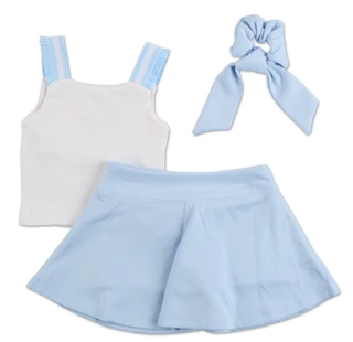 Thumbnail 2: Paris Hilton Little Girls Active 3 Pc Skort Set 