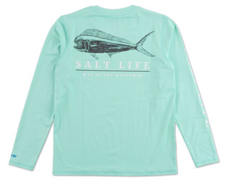 Thumbnail 2: Salt Life Boys Outdoor UPF Mahi Way Shirt 