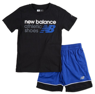 Thumbnail 1: New Balance Boys Active 2 Pc Shorts Set 