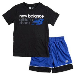 Thumbnail 2: New Balance Boys Active 2 Pc Shorts Set 