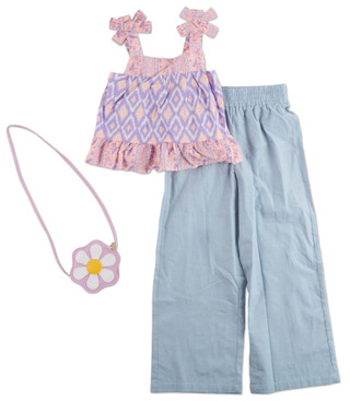 Thumbnail 1: BEARPAW Girls 3 Pc Pants Set 