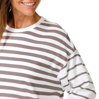 Thumbnail 3: Harmony Balance Women's Long Sleeve Crewneck Oversized Top 