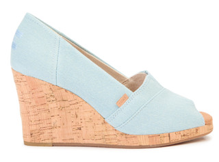 Thumbnail 3: Toms Womens Classic Wedge Sandals 