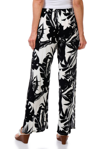 Thumbnail 2: Miken Women's Gauze Print Swim Cover Up Pants 