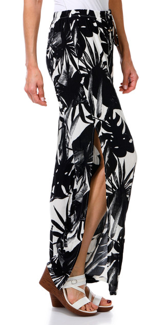 Thumbnail 3: Miken Women's Gauze Print Swim Cover Up Pants 