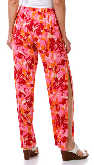 Thumbnail 2: Miken Women's Print Gauze Swim Cover Up Pants 