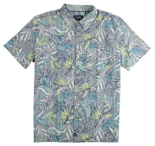 Thumbnail 1: Salt Life Men's Short Sleeve Print Button Down Shirt 