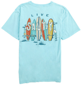 Thumbnail 1: Salt Life Men's Short Sleeve Print Shirt 
