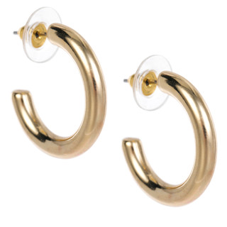 Thumbnail 2: Noir 3 Pr Gold Tone Earrings 