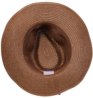 Thumbnail 2: Nicole Miller Women's Bead Band Straw Cowboy Hat 