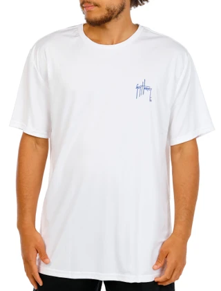 Thumbnail 2: Guy Harvey Men's Short Sleeve Performance T-Shirt 