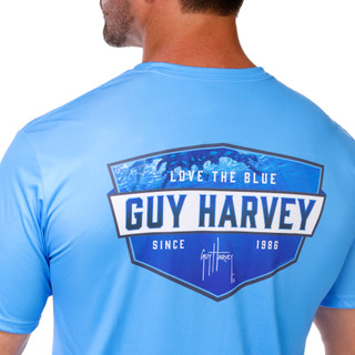 Thumbnail 3: Guy Harvey Men's Short Sleeve Performance T-Shirt 