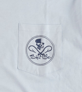 Thumbnail 3: Salt Life Men's Long Sleeve Skull Print Shirt 
