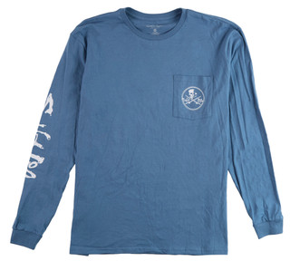 Thumbnail 1: Salt Life Men's Long Sleeve Skull Print T-Shirt 