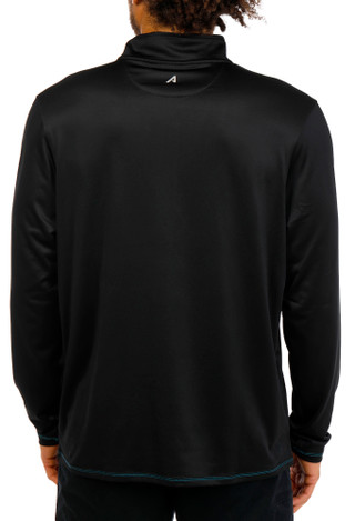 Thumbnail 3: Antigua Men's Long Sleeve Quarter Zip Up Top 