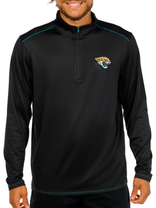 Thumbnail 1: Antigua Men's Long Sleeve Quarter Zip Up Top 