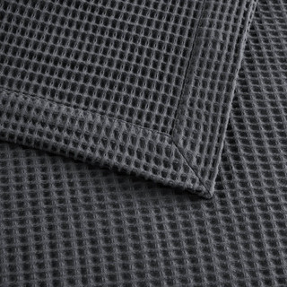 Thumbnail 6: Madison Park 100% Cotton Waffle Weave Blanket 