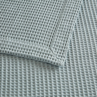 Thumbnail 4: Madison Park 100% Cotton Waffle Weave Blanket 