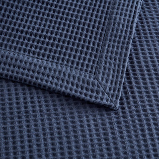 Thumbnail 6: Madison Park 100% Cotton Waffle Weave Blanket 