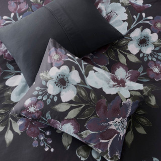 Thumbnail 8: Madison Park Jolene Floral Cotton Printed Comforter Set 