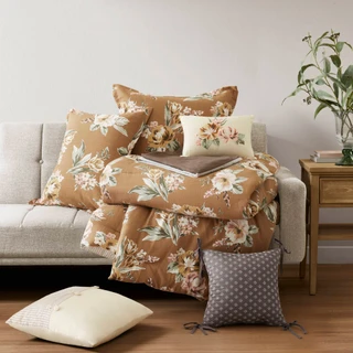 Thumbnail 12: Madison Park Salara 7 Pc Vintage Floral Comforter Set 
