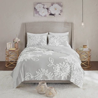 Thumbnail 3: Madison Park Veronica Cotton Floral Comforter Set 