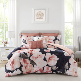 Thumbnail 15: Madison Park Shanti 7 Pc Comforter Set 