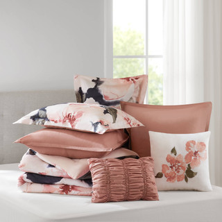 Thumbnail 6: Madison Park Shanti 7 Pc Comforter Set 