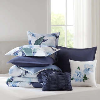 Thumbnail 9: Madison Park Shanti 7 Pc Comforter Set 