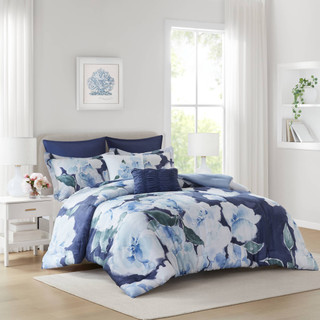 Thumbnail 3: Madison Park Shanti 7 Pc Comforter Set 